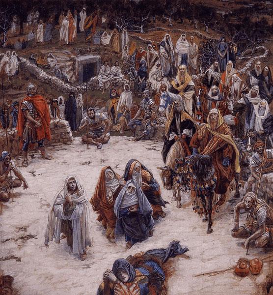 James Tissot What Our Saviour Saw from the Cross china oil painting image
